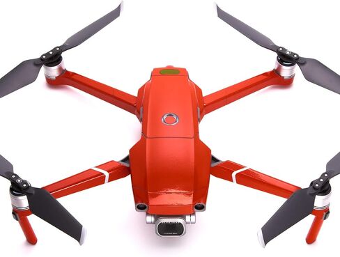 Wrapgrade Poly Skin for DJI Mavic 2 Main Unit (NEON Orange) in Saudi Arabia