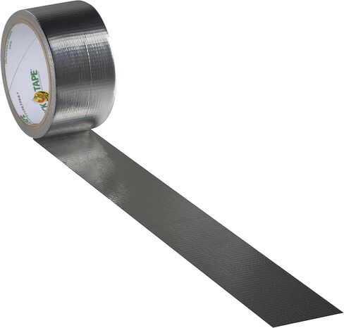 Duck Brand 283713 Metallic Duct Tape Single Roll, 1.88 Inches x 15 Yards, Chrome (Pack of 2) in Saudi Arabia