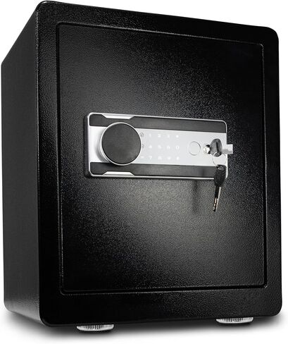 Safe Box, Cajas Fuertes Home Safe with Fireproof Waterproof Bag, Keypad, Security Safes for Documents, Jewelry, Money, Firearms & Medicine, Cabinet Safes with Key & Pass Code - 2.0 Cu Ft in Saudi Arabia