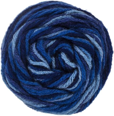 Red Heart Love Yarn-Deep Blues, Multicolor in Saudi Arabia