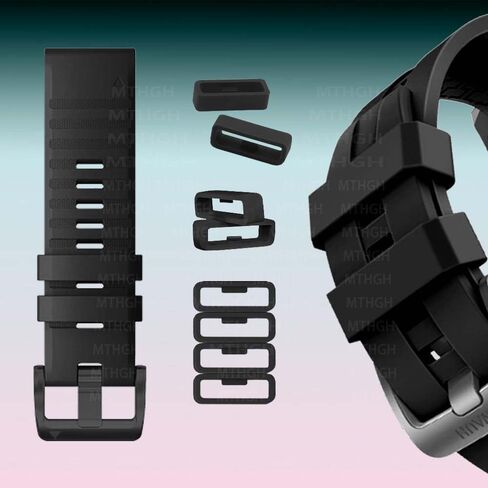 سدادة غبار لـ Garmin Fenix ​​7X/7/7S/6X/6/6S [10 قطع]، غطاء سيليكون مضاد للغبار Garmin 965/955/945/935/265/255/245/55/45، واقي منفذ الشاحن لـ Garmin Venu 2/ فيفو أكتيف 3/4/ غطاء غبار غريزي in Kuwait