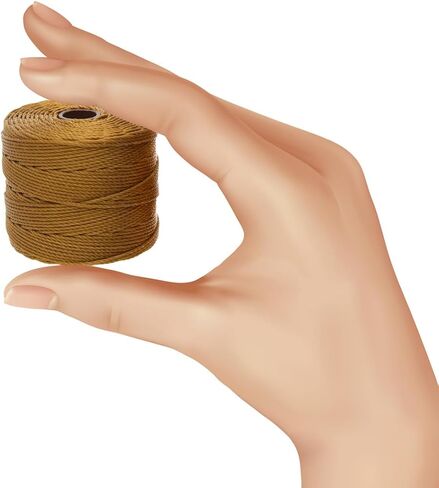 سلك حبة Beadsmith S-Lon-سلك نايلون ملتوية. in Saudi Arabia