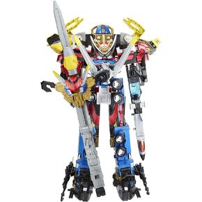 Power Rangers Beast Morphers Beast-X Ultrazord Ultimate Collection Includes All 5 Converting Zord Action Figures [Amazon Exclusive] - Amazon Exclusive