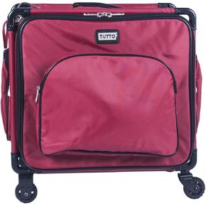 Tutto Serger Tote on Wheels (Cherry Red ، 17 ")