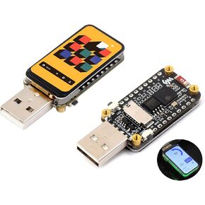 ESP32-S3 Microcontroller Board with 1.47inch LCD Display 172×320 262K RGB Color, Dual-core Processor Up to 240MHz, Support W--iF-i & BLE, With Colorful RGB LED,Onboard multiple Peripheral Interfaces