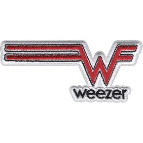 C&D Visionary Weezer Red Logo Patch, Multi-Colered
