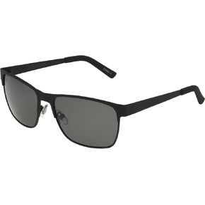 Dockers Men's Colton Sunglasses Polarized Navigator, Black, 57mm