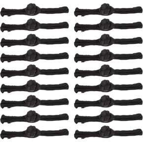 20 Pairs Closure Buttons - Chinese Knots Frog Buttons, Sewing Fasteners for Cheongsam, Cardigan & More