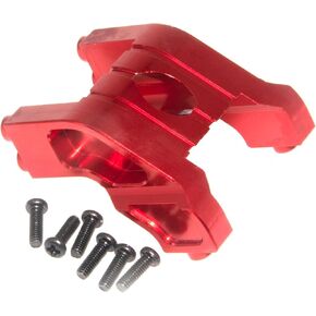 جبل يثبت جناح الذيل متوافق مع 1/14 MJX Hyper Go Upgrade 14209 14210 Brushless RC Car Metal Part (Blue)