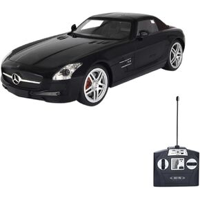 Vinie Remote Control Car for Boys ، RC Cars Mercedes Benz SLS AMG ، 1:14 Scale Toys Sciensed Kids Syns ، و Drift Car مع أضواء LED باردة ، 4 5 6 7 8 9 10 11 12 12 سنة هدية عيد ميلاد (أسود)