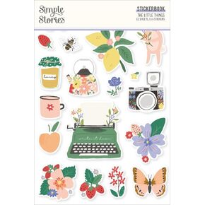 قصص بسيطة أشياء صغيرة ، 516/pkg ملصق كتاب 12/ورقة
