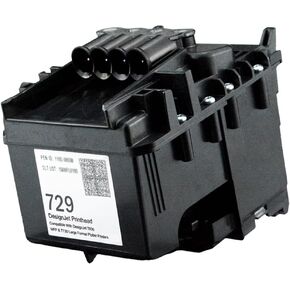 729 PrinThead (F9J8A) مجموعة بديلة لـ 729 رأس طباعة لـ T830 MFP و T730 طابعات مؤامرة كبيرة التنسيق (أسود)