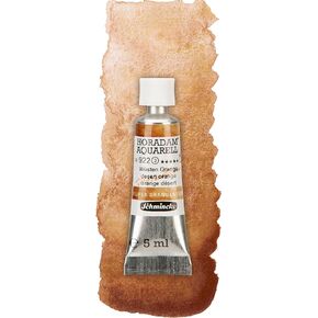 Schmincke - HORADAM® AQUARELL, Super Granulation, 14 922 001 Desert Orange, 5 ml tube, very strong granulating colors, finest, super granulating watercolors