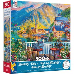 Ceaco - حول العالم - Halstatt Vista - 500 قطعة بانورامزو