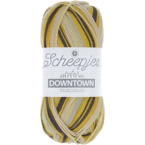 Scheepjes Downtown 1x50g Yarn - 405 Streetlights | Premium Quality Craft Yarn for Knitting & Crochet