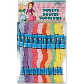 DMC Prism Craft Thread Pack 8.7yd 36/PkgSweets