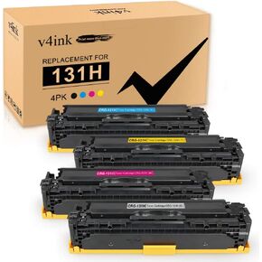 V4ink 4pk معاد تصنيع 131 ساعة استبدال خرطوشة الحبر لـ Canon 131 131H 116 CRG116 CRG131H TONER SET FOR CANON MF624CW MF628CW MF623CN MF8280CW MF8230CN MF8030CN MF80CN