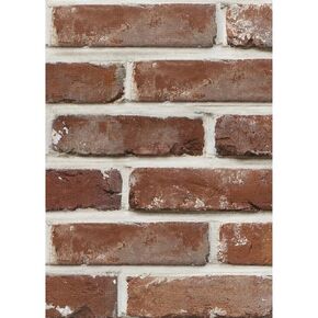 أنشأ المعلم موارد من الطوب الأحمر أفضل من لفة لوحة نشرة الورق ، 4 '× 12' ، 4 لفات