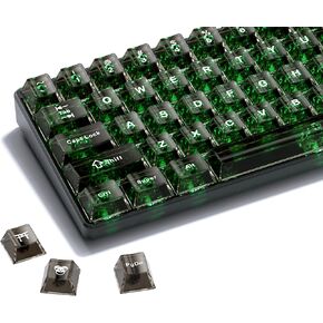 XVX Custom Keycaps 131 مفتاحًا، أغطية مفاتيح Speed ​​DYE-Sub PBT 75 بالمائة، أغطية مفاتيح ملف تعريف الكرز 60 بالمائة أغطية مفاتيح لوحة المفاتيح لـ 60% 65% 70% 100% Cherry Gateron MX Switches لوحات المفاتيح الميكانيكية