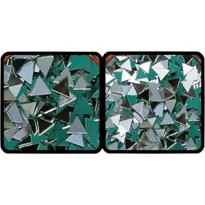 12 Shape Mirror Kit for Lippan Art and Craft Work and Free Glue Mirror 600 pcs (Round)