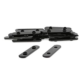 8020, 3279, 15 Series 5/16-18 Double Threaded Slide in Economy T-Nut Steel T-Slot Accessories for 80/20 Aluminum Extrusion Hardware Nuts (25 Pack)