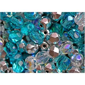 Scara Beads 1.8 أوقية (50 جم ، CCA 600pcs) حبات زجاجية التشيكية