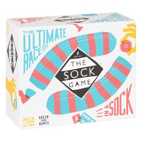 Green Brothers Games, The Sock Game, Board Game, Ages 8+, 2 Plus Players, 5-30 Minutes Playing Time