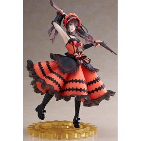 Date A Live Ⅳ AMP+ Kurumi Tokisaki Figure Emperor Zafkiel Statue Approx 7.87 Inch Japanese, Black