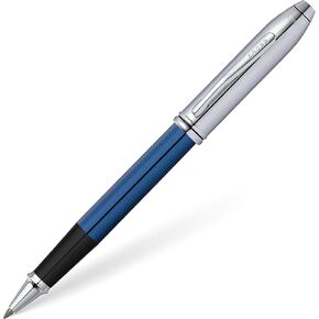 Cross Townsend Limited Edition Rollerball Pen - Blue/Chrome