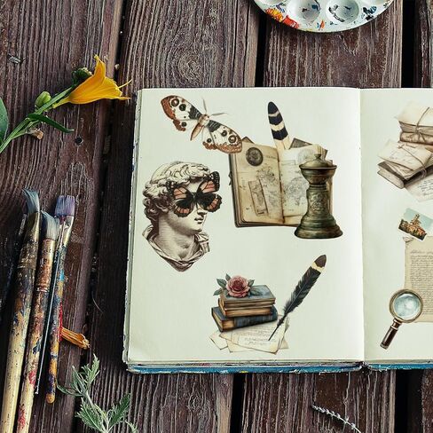 OLYCRAFT 3pcs/Set Decorative Tiles Rub on Transfers for Furniture and Crafts 6x12 Inch Vintage Pattern Furniture Decals Transfer Stickers Rub on Decal with 1pc Scraper for Furnitures Home Decoration in Saudi Arabia