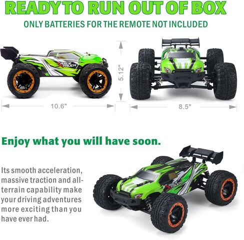 1602 Remote Control Truck 1:16 Scale 4X4 Brushless Fast RC Cars for Adults, High Speed 45 KPH, Hobby Electric Off Road Racing, 4WD RC Car, All Terrain Off Road Truck in Saudi Arabia
