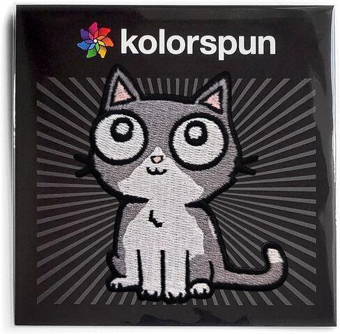 Gray Cat Patch - Hook and Loop Tactical Morale Patch in Saudi Arabia