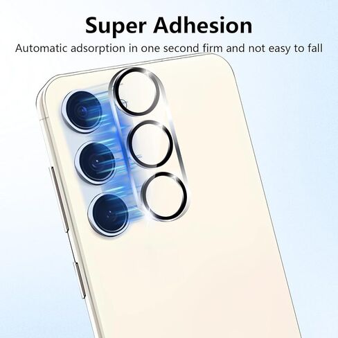 (3 Pack) Camera Lens Protector for Samsung Galaxy S24 FE, Anti Scratch, Bubble Free,Tempered Glass Screen Protecto in Kuwait