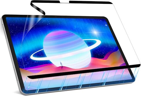 FOJOJO [2 PACK] Paper Screen Protector for iPad Pro 11 inch 2022(2021, 2020, 2018),iPad Air 5 (2022), iPad Air 4 (2020) 10.9 inch, Anti Glare Fingerprint Proof Matte PET Film for Writing & Drawing in Kuwait