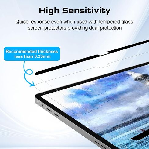 FOJOJO [2 PACK] Paper Screen Protector for iPad Pro 11 inch 2022(2021, 2020, 2018),iPad Air 5 (2022), iPad Air 4 (2020) 10.9 inch, Anti Glare Fingerprint Proof Matte PET Film for Writing & Drawing in Kuwait