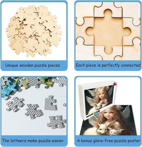 Black and White Sun - 70 Pieces Adult Wooden Puzzles - for All Jigsaw Puzzle Toy Lovers - Spend Time Getting a Sense of Achievement Beautiful Gift in Saudi Arabia