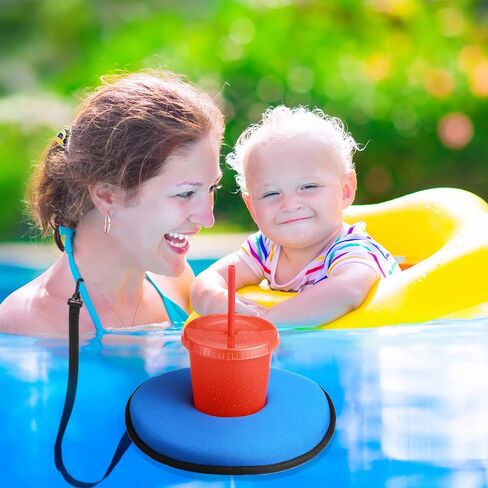 حامل مشروبات عائمة 4 قطع من النيوبرين العائم مبرد قابل للنفخ حامل مشروبات عائمة حامل مشروبات لحمام السباحة وحفلات السباحة in Kuwait