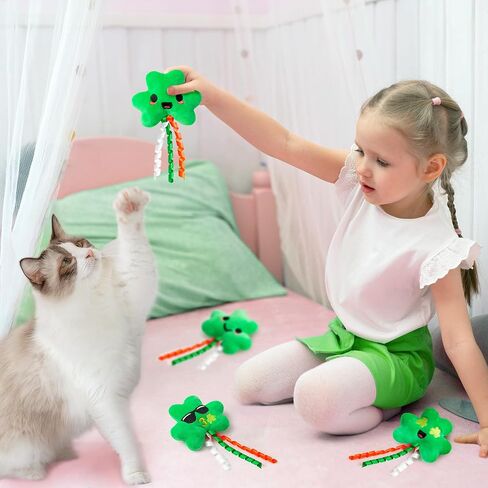 MALLMALL6 Catnip Toys for Cat - 5Pcs Chocolate Truffles Valentine’s Day Catmint Interactive Cat Toy for Indoor Cats, Soft Plush Cat Supplies, Kitten Teething Chew Kick Toy Set, Pet Gifts for Cat Lover in Kuwait