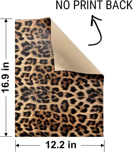 Tex Papel | Kit With 10 Faux Leather Sheets 420 gsm | Scrapbooking Supplies, Art Supplies, Craft Supplies & Materials, Art Kit, Arts and Crafts | Leather Fabric | Safari Texture, Multicolor in Saudi Arabia