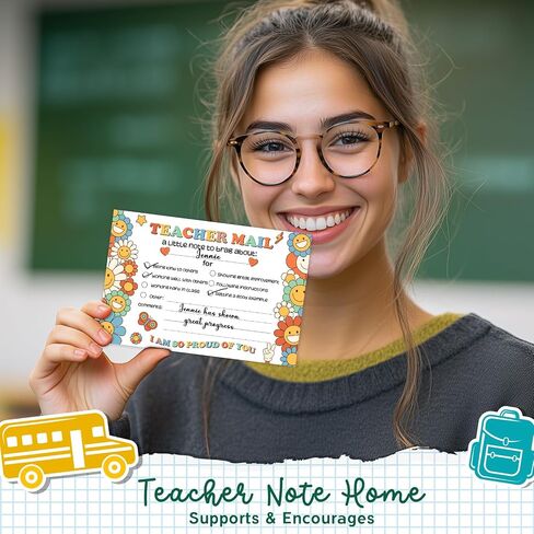 Happy Mail from Teacher to Students Incentive Cards, Teacher Mail for Elementary Classroom Rewards in Saudi Arabia