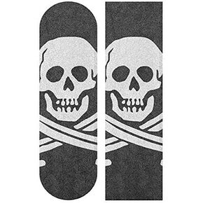 Skateboard Grip Tape Pirate Flag Longboards Griptape Sandpaper for Rollerboard