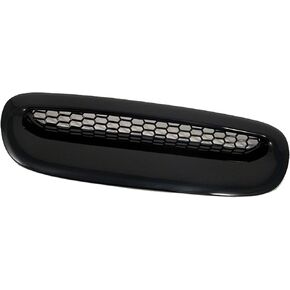 Glossy Black Hood Scoop Overlay Sticker for MINI COOPER S R53 R52 2001~2006 (NON Replacement)