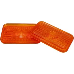 Amber Light lens LVU18745 Compatible with John Deere Tractor 1023E 1025R 1026R 4120 4200 4410 4500 4600 5425 5725