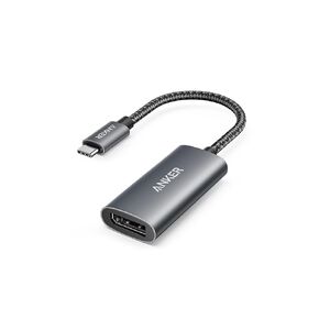 Anker USB C to DisplayPort (8K@60Hz or 4K@144Hz), 518 USB C Adapter (8K DisplayPort), USB C to DP 1.4, for MacBook Pro, MacBook Air, iPad Pro, Pixelbook, XPS, and More