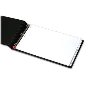 TOPS Cardinal 11x17 Write'n Erase Tab Divider, 8-Tab, White (84271)