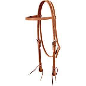 Weaver Leather Golden Brown Harness Leather Browband Headstall