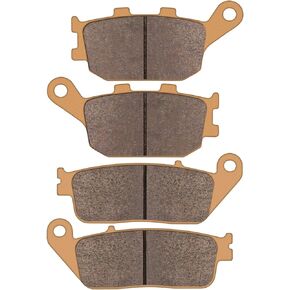 Zinger Brake Pads for Honda VTX 1300 C R 2004-2011,2010-2021 Honda VT 1300 CX Fury,2010-2014 Honda VT 1300 CR CS Sabre, Honda VT 1100 C2 T Shadow