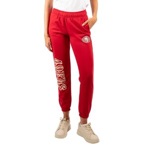 Ultra Game NFL Women's Super Soft Fleece Jogger Sweatpants