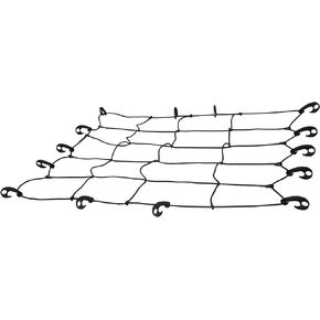 CURT 18200 44 x 38-Inch Elastic Cargo Net with Hooks for Roof Basket