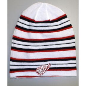 Reebok Detroit RED Wings Long Reversible Knit Hat - KE59Z